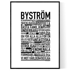 Byström Poster