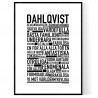 Dahlqvist Poster