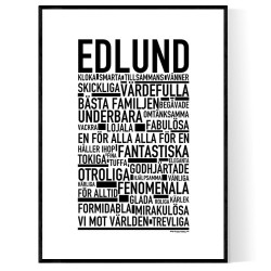 Edlund Poster