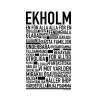 Ekholm Poster