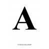 Alfabet A Poster