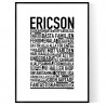 Ericson Poster
