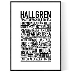 Hallgren Poster