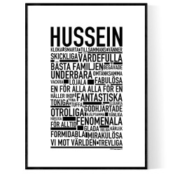 Hussein Poster