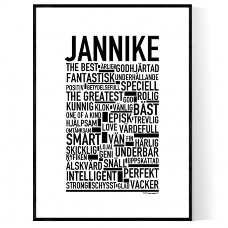 Jannike Poster