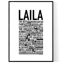 Laila Poster