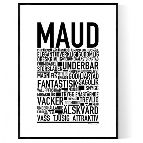 Maud Poster