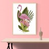 Big Flamingo Poster