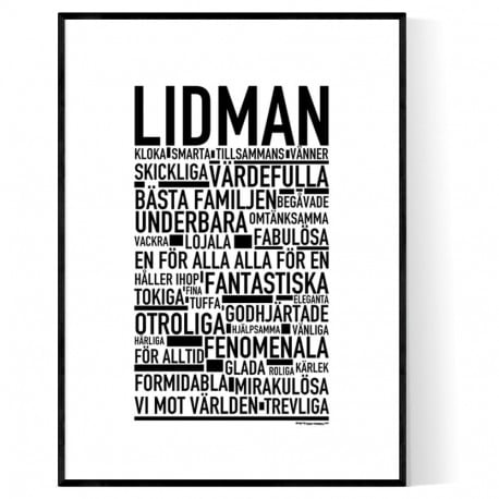 Lidman Poster