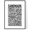 Sandmark Poster