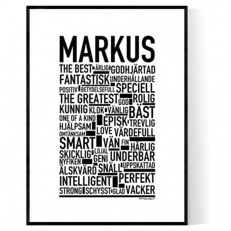 Markus Poster