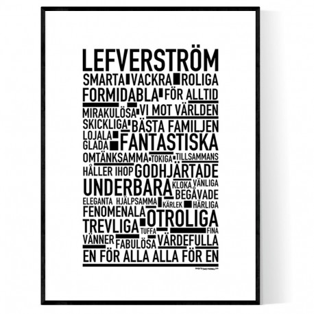 Lefverström Poster