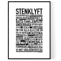 Stenklyft Poster