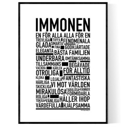 Immonen Poster