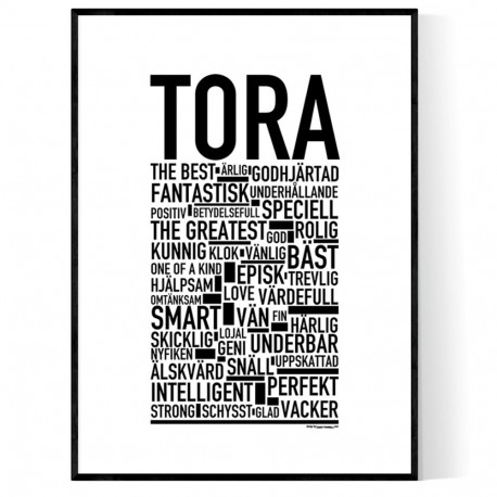 Tora Poster