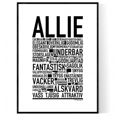 Allie Poster