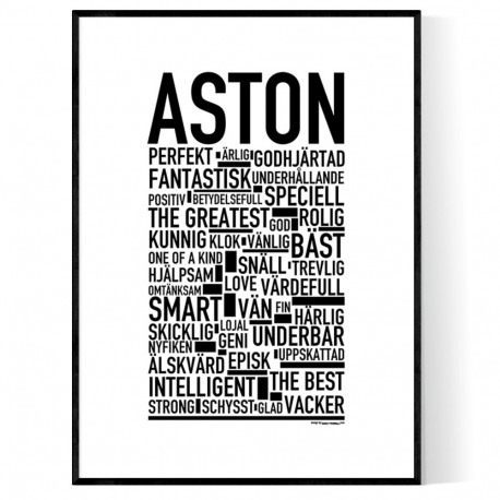 Aston Poster