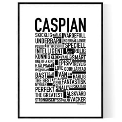 Caspian Poster