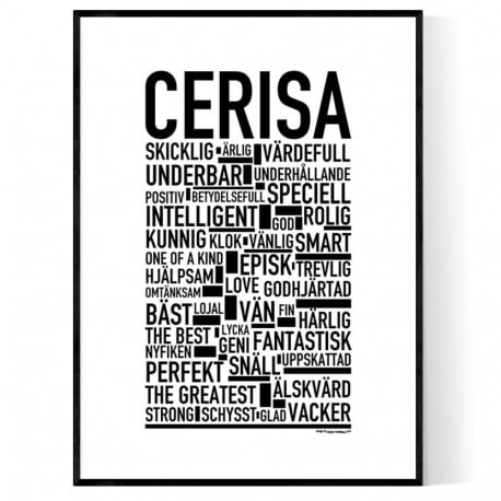 Cerisa Poster
