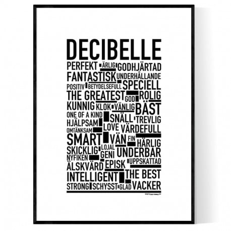 Decibelle Poster