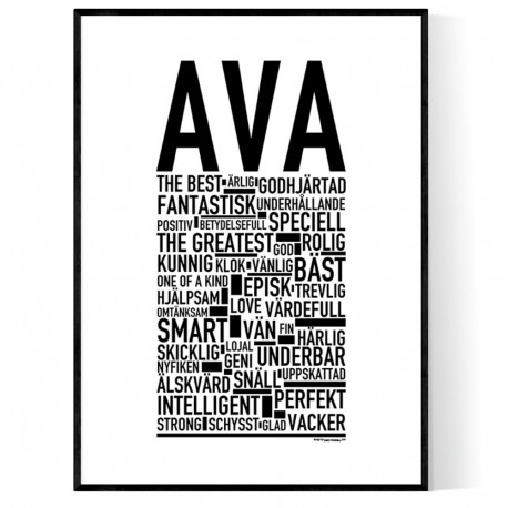 Ava Poster
