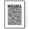Miranda Poster