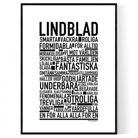 Lindblad Poster