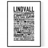 Lindvall Poster