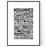 Mohammed Poster