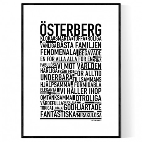 Österberg Poster