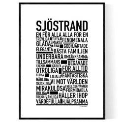 Sjöstrand Poster