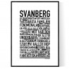Svanberg Poster
