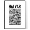 Halvar Poster