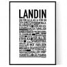 Landin Poster