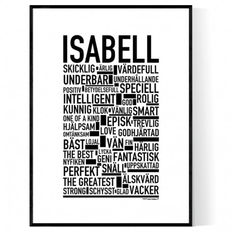 Isabell Poster