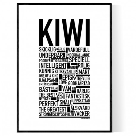 Kiwi Poster