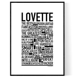 Lovette Poster