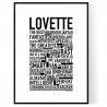 Lovette Poster