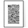 Matteus Poster