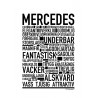 Mercedes Poster