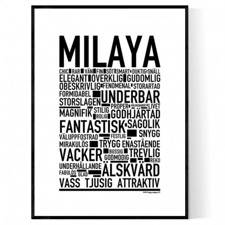 Milaya Poster