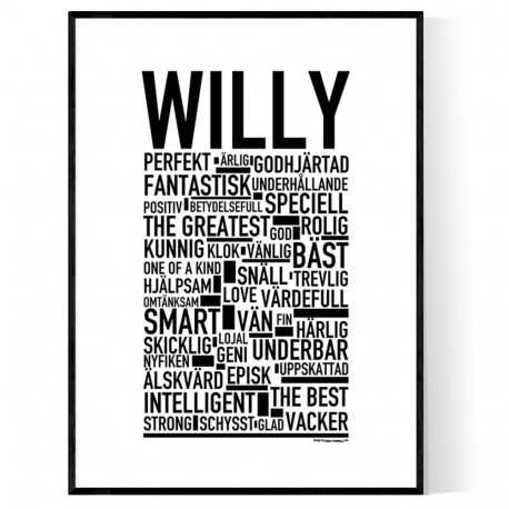 Willy Poster