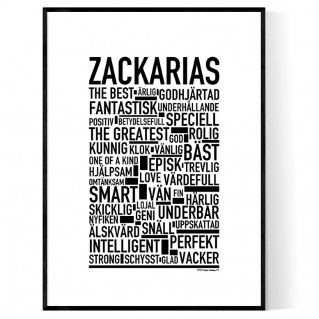 Zackarias Poster