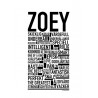 Zoey Poster