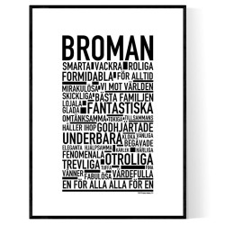 Broman Poster