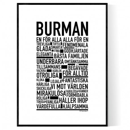 Burman Poster