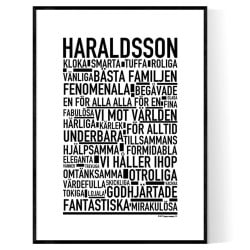 Haraldsson Poster