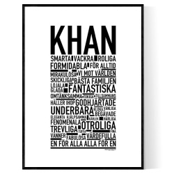 Khan Poster