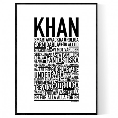 Khan Poster