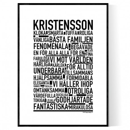 Kristensson Poster
